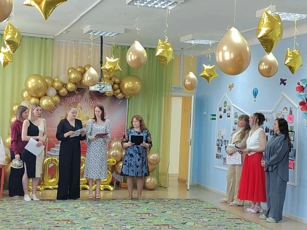 ✨ Наши маленькие звёзды зажглись на выпускном «Радуга детства»! ✨
Сегодня в нашем детском саду прошё