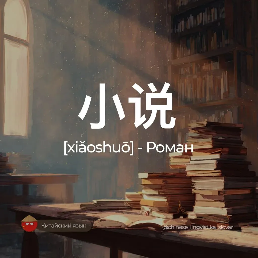 Роман — 小说 [сяошо]