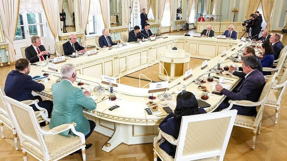 Встреча с руководителями международных информагентств