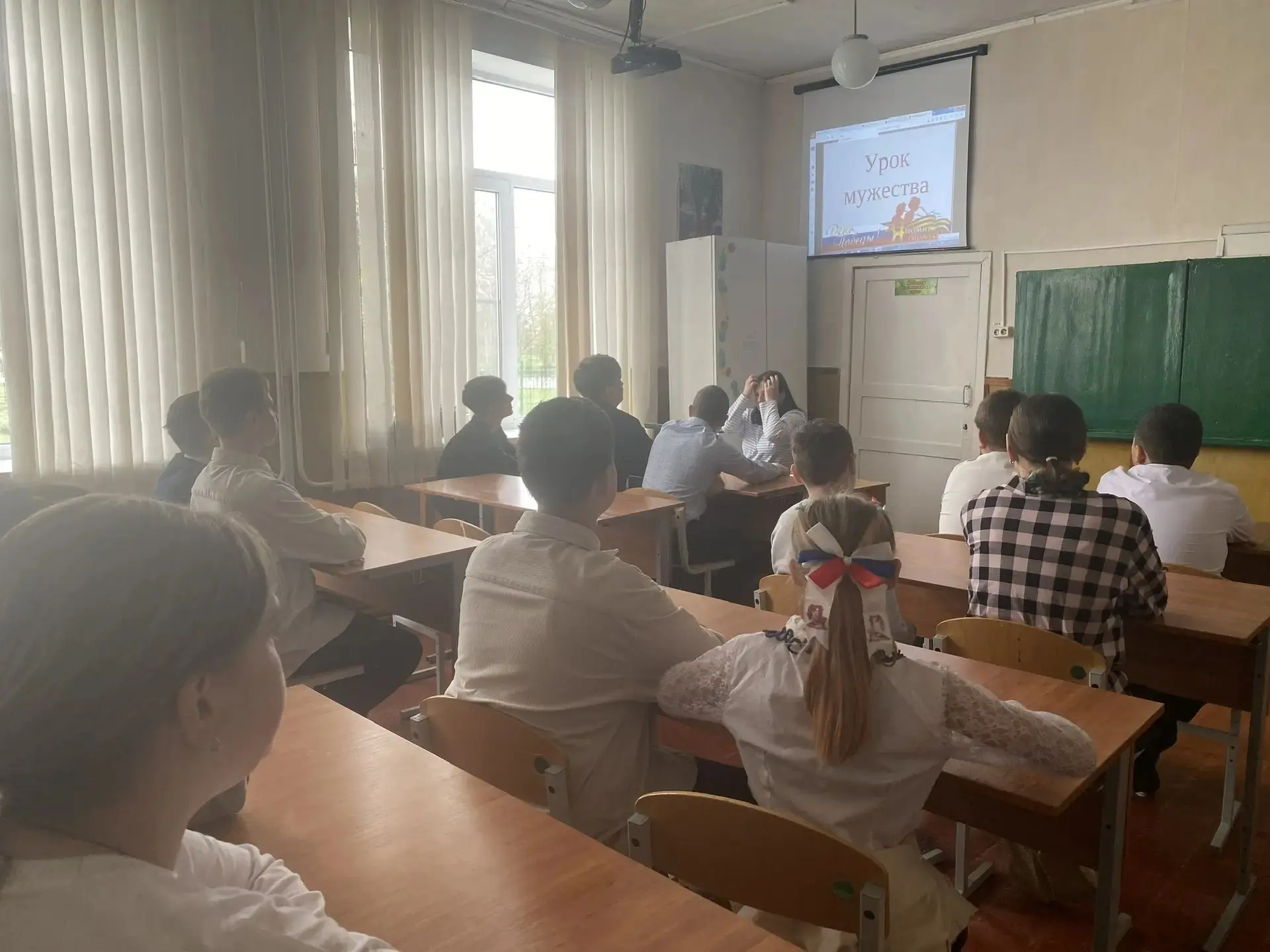 В нашей школе прошли  Уроки мужества, посвящённые Всероссийской инициативе «Горячее сер...