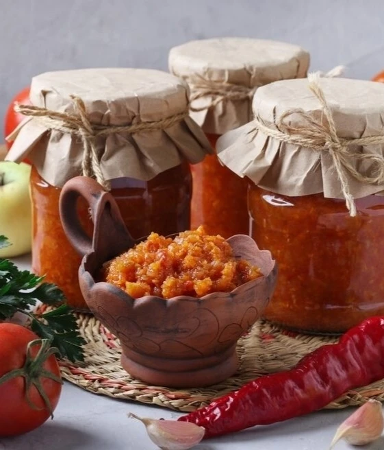 ИКРА ИЗ ПОМИДОРОВ, МОРКОВИ И ЯБЛОК