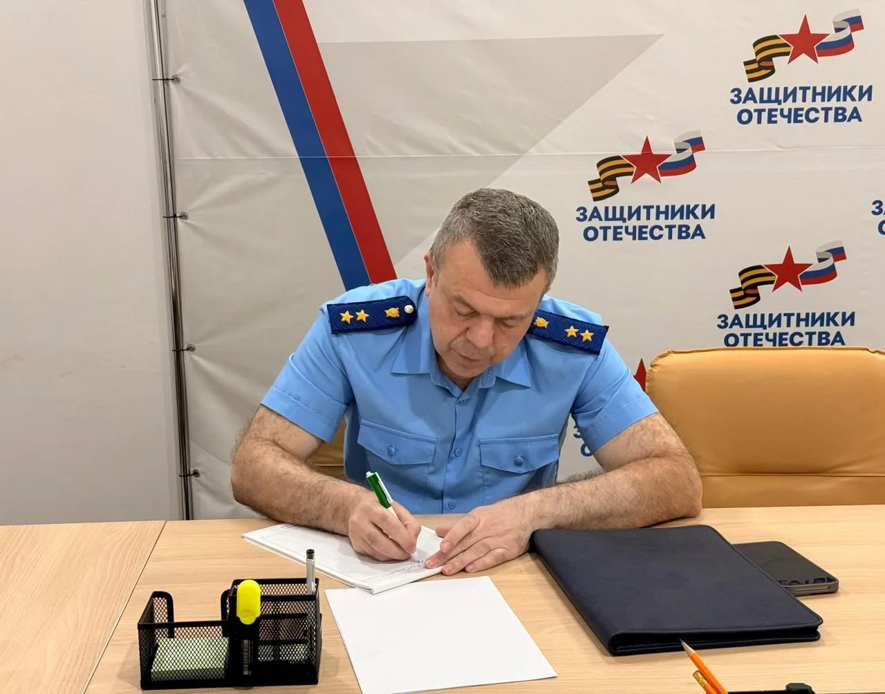 Прокурор Республики Ингушетия провел выездной прием участников специальной военной опер...