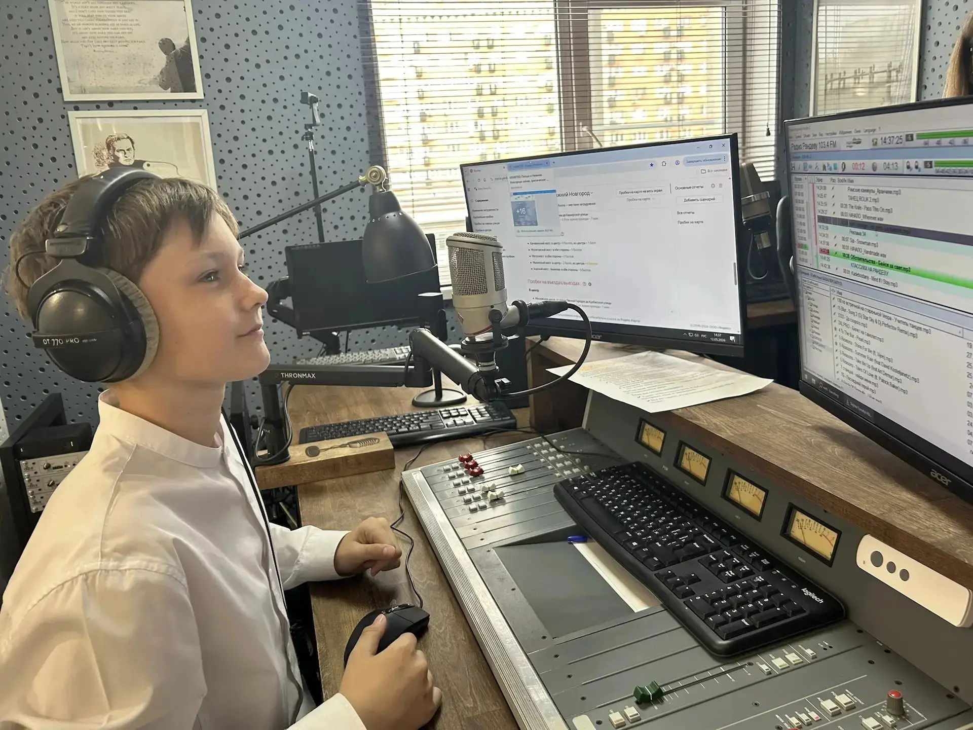 🎙️ ПЕРВЫЕ НА РАДИО🎙️  📻1⃣2⃣ марта 2⃣0⃣2⃣6⃣года  активисты Движения Первых при содействии советника д