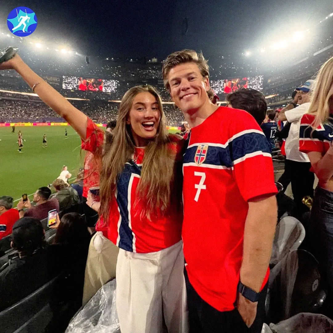 🇳🇴 ⚽️ Йоханнес Клэбо посетил матч между Норвегией и Сенегалом на ЧМ-2026