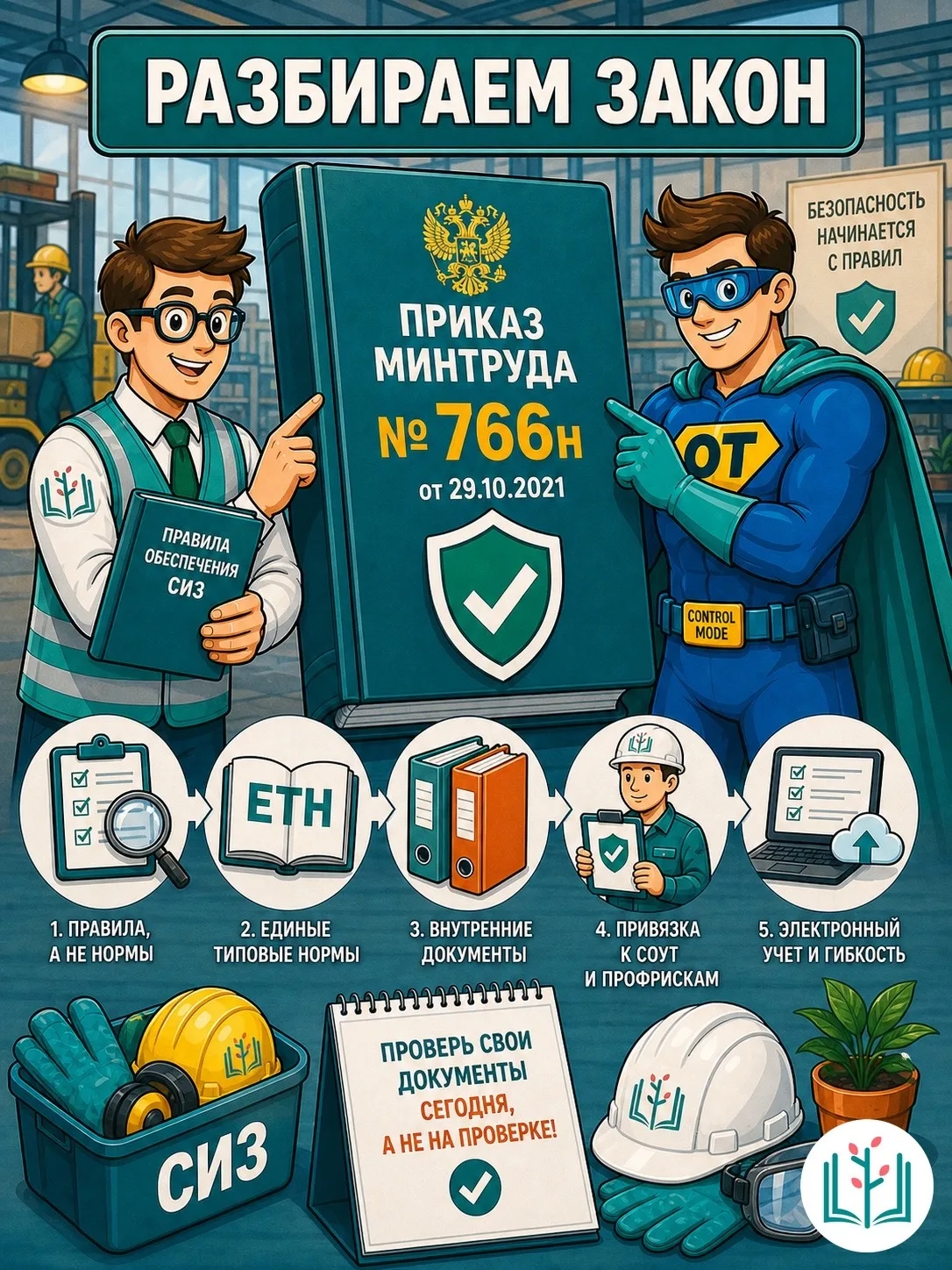 Приказ Минтруда № 766н от 29.10.2021