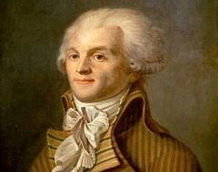 Максимилиан Робеспьер (6 мая 1758 - 28 июля 1794) , французский революционер, глава яко...