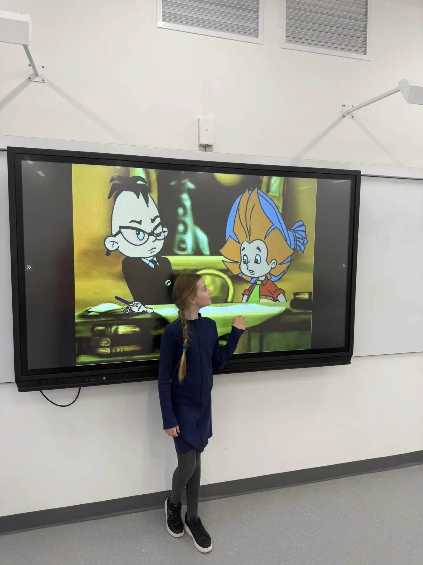 🎬 День российской мультипликации.  🧠 8 апреля в нашей школе отметили День российской мультипликации 