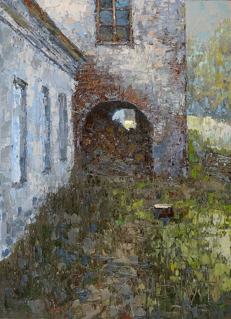 Дмитрий Кустанович
У стен Коневского монастыря
70x50 см, холст, масло, 2017