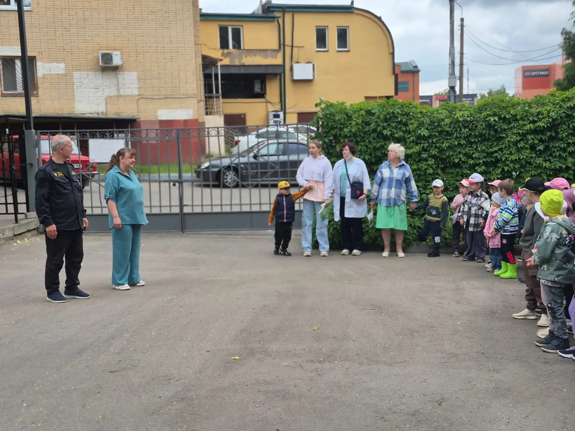 ✨МОУ «Лицей г. Истра», корпус 1-47
🚒17 июня  в нашем саду состоялась плановая ежеквартальная общеоб