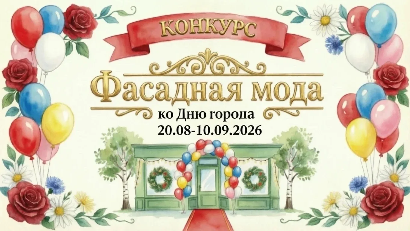 Проведение общегородского конкурса «Фасадная мода»