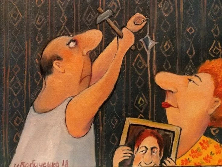Как говорила тётя Феня: «У мужчины всё должно быть прекрасным. Особенно его жена!» И он...