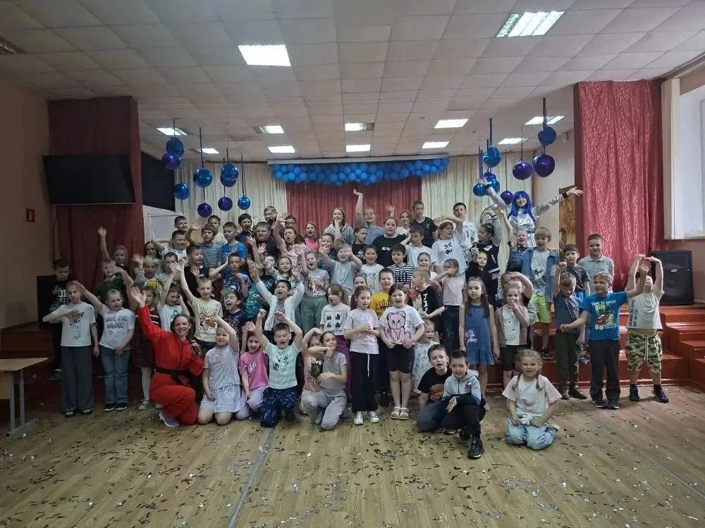 Привет, Земля! На связи лагерь  «Солнышко» с борта образовательной программы «Космическ...