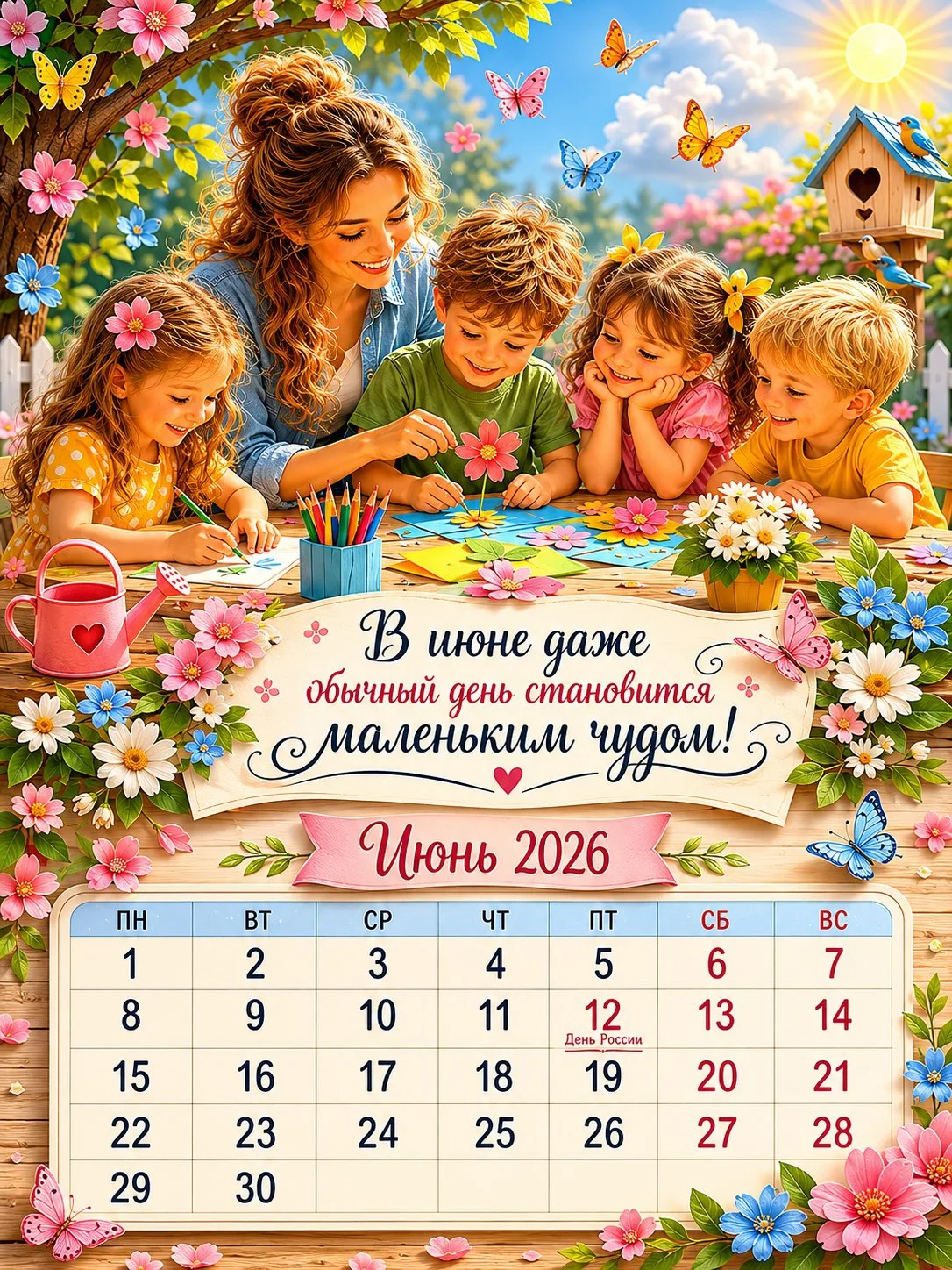 Июнь — всё только начинается!

Целый месяц впереди, чтобы раскрасить свою жизнь в самые яркие цвета.