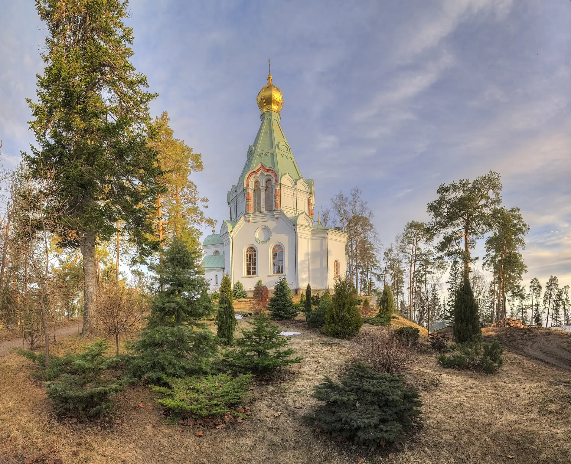 Храм Николая Чудотворца, Никольский скит Валаамского монастыря, архипелаг Валаам, Карелия