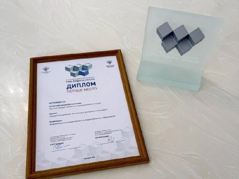 💻 Гатчинский округ стал победителем всероссийского конкурса цифровых проектов

Гатчинский округ оде
