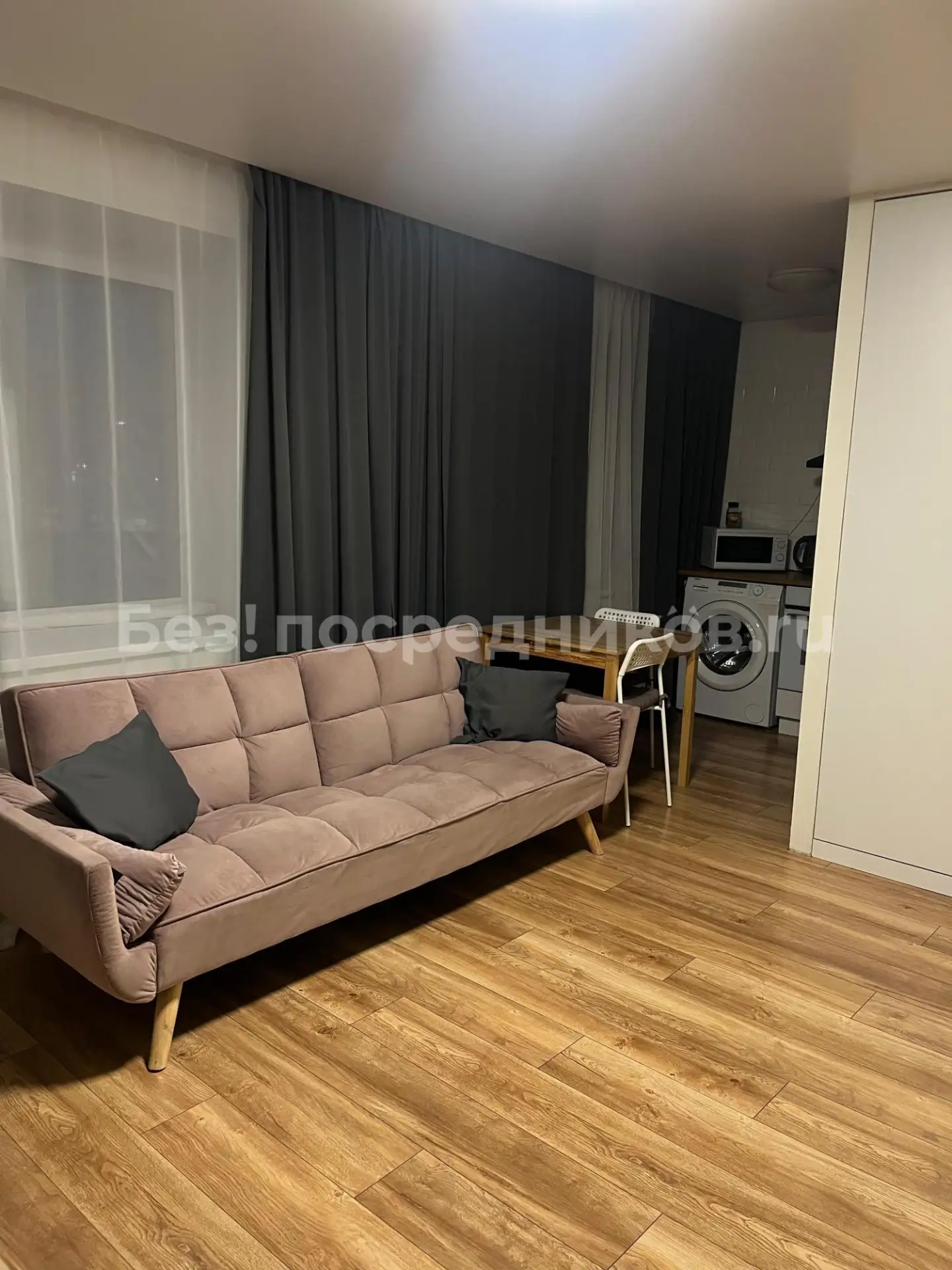 Сдам без посредников: 1-комнатная квартира, 35м²