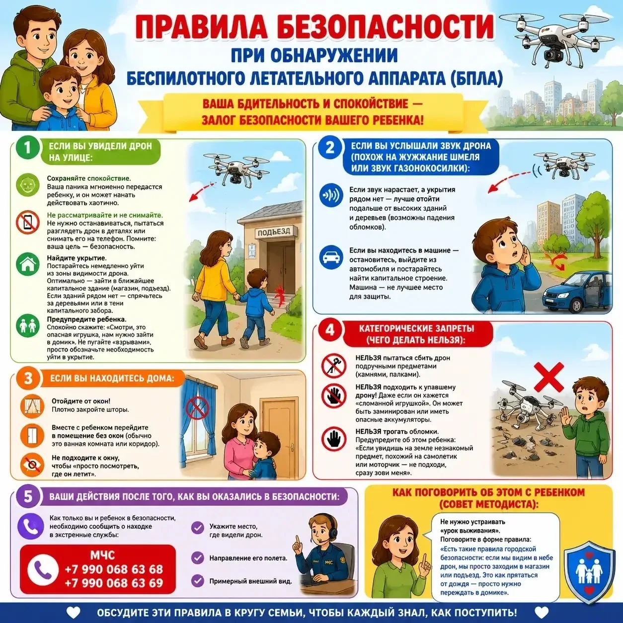 Уважаемые родители! В современных условиях мы, взрослые, должны быть готовы к любым сит...