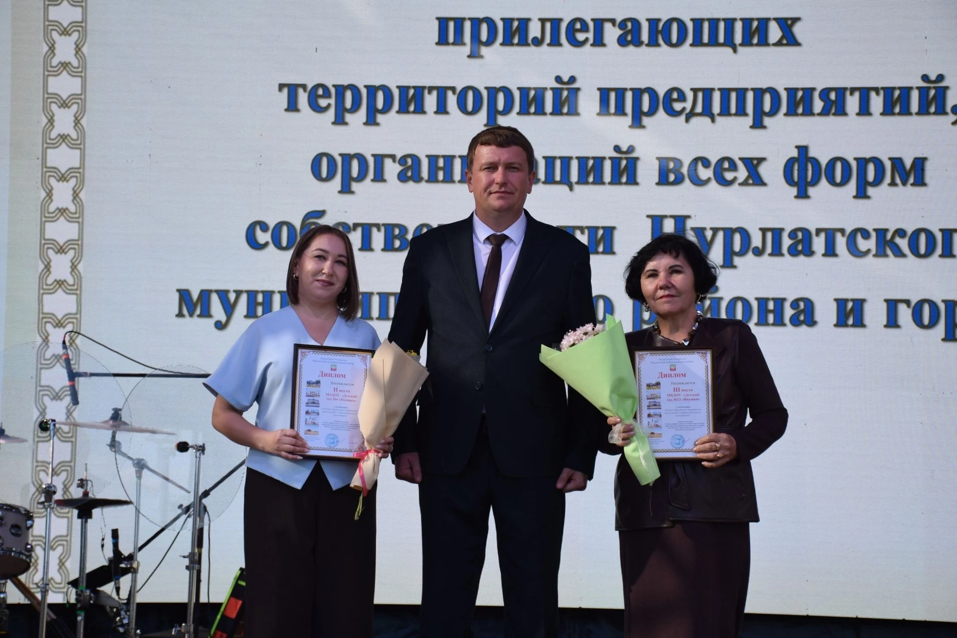 Наш детский сад принимал участие в смотре-конкурсе «Лучшее оформление и озеленение прил...
