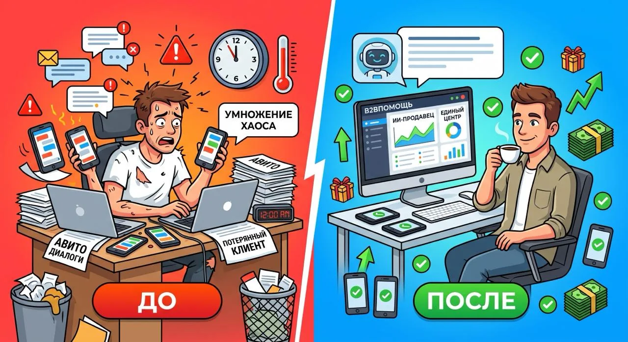 Масштабирование на Авито: как не умножить хаос при росте с 1 до 4 аккаунтов 🚀