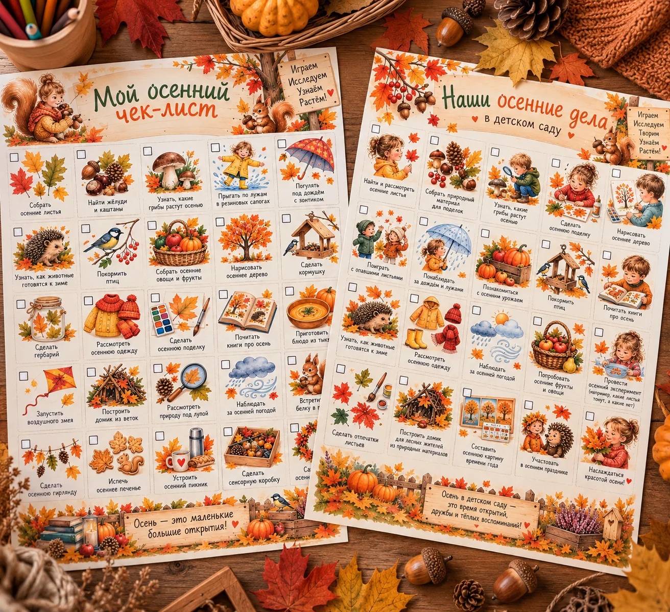 🍂 Мой осенний чек-лист