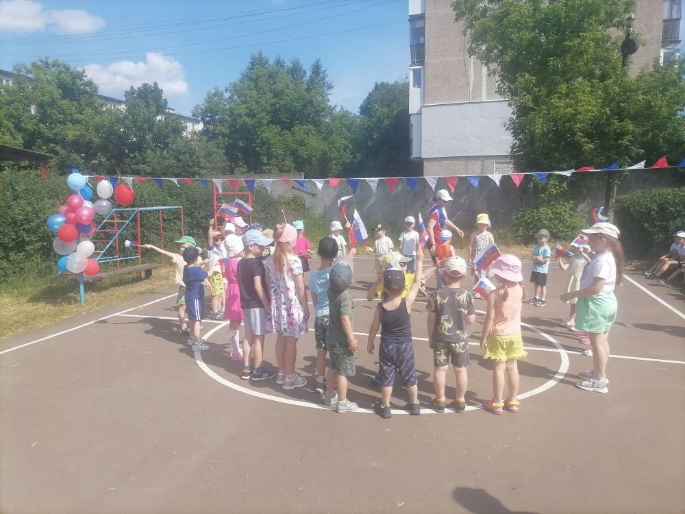 День России!🇷🇺🇷🇺🇷🇺 
 И в нашем детском саду мы постарались сделать этот день особенным для реб