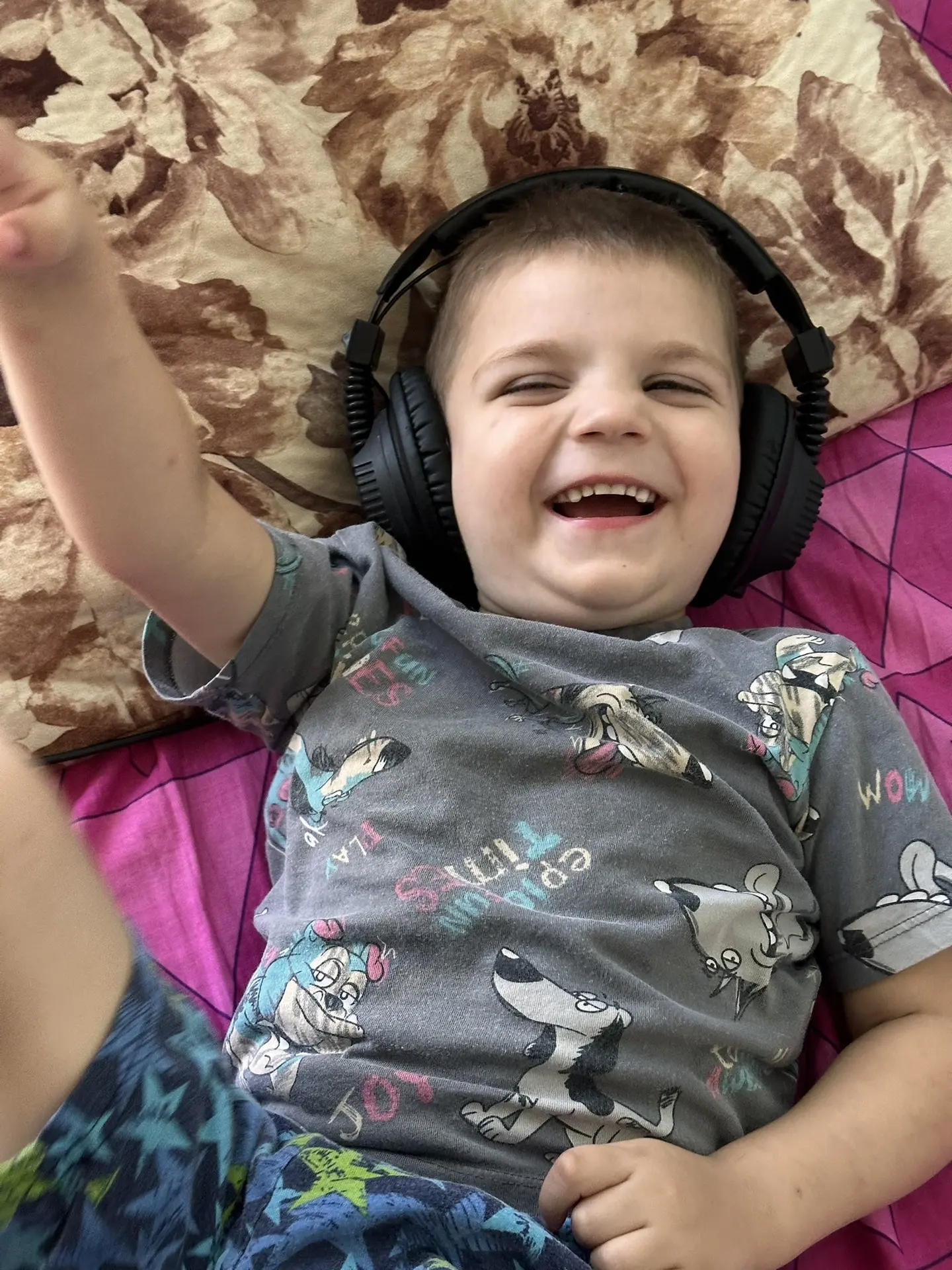 И сегодня процедура прошла замечательно 🥰 не спали ! Играли,смеялись♥️ а самое главное...