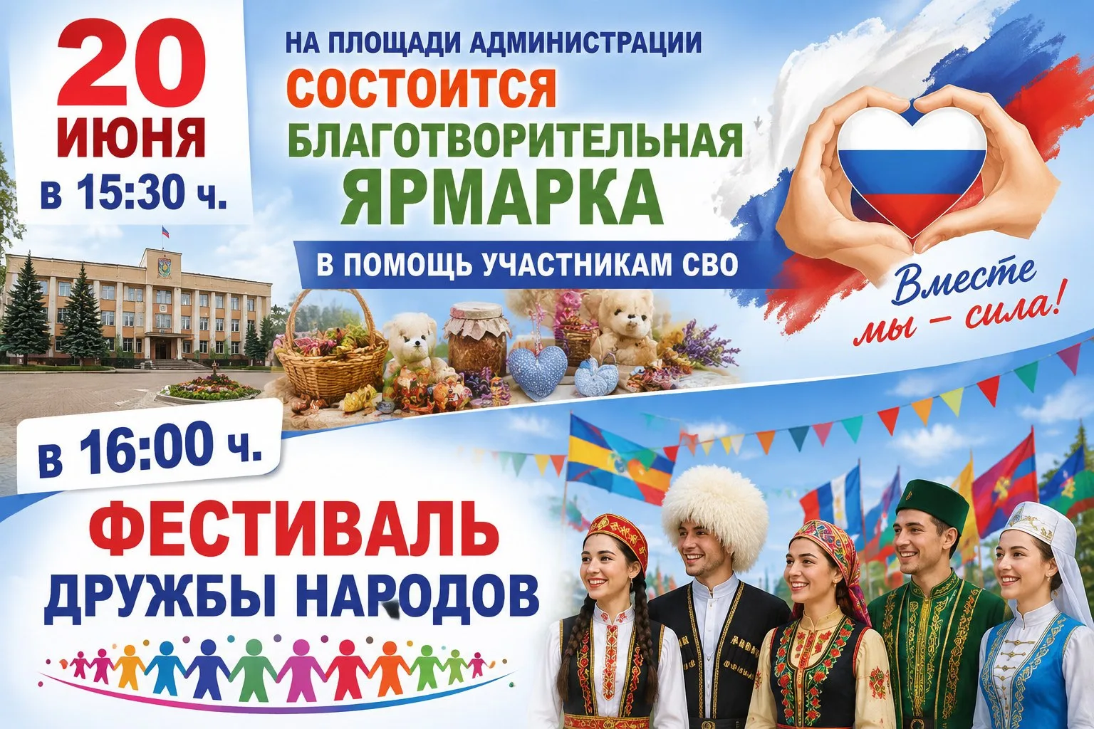Уважаемые жители поселения !

🇷🇺 🗓️20 июня в 15:30 ч.  на  площади администрации пос. Известковый
