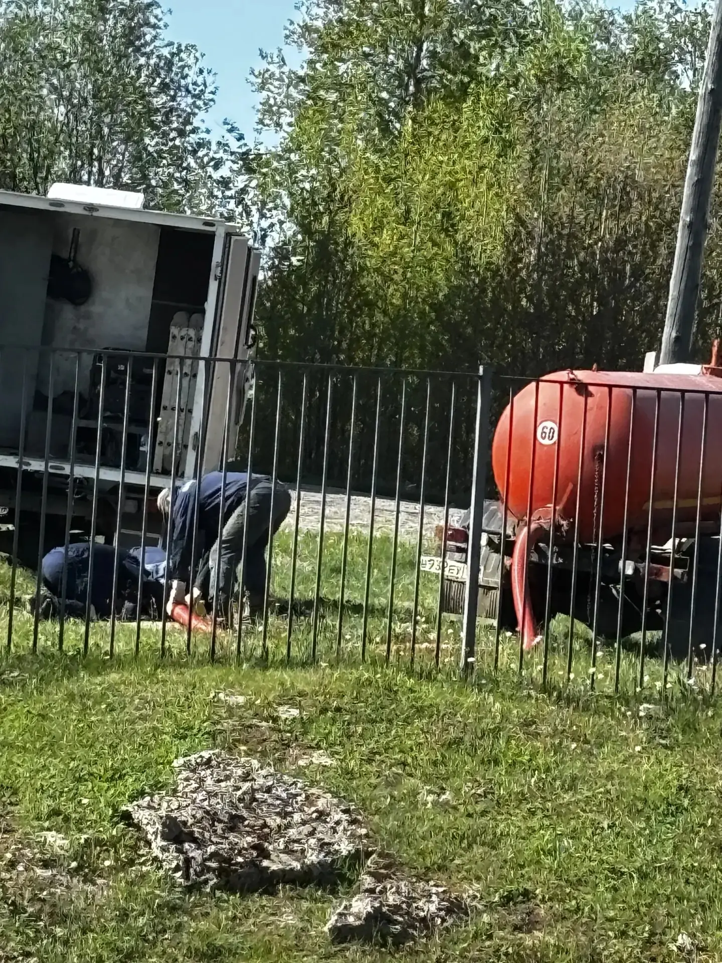Хорошие новости из посёлка  Юбилейного! Возле школы был порыв водопровода — но наши мас...