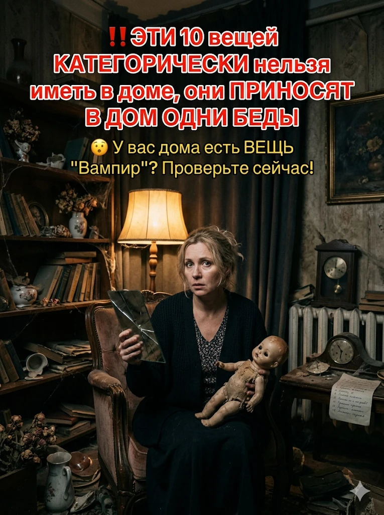 ‼ЭТИ 10 вещей КАТЕГОРИЧЕСКИ нельзя иметь в доме, они ПРИНОСЯТ В ДОМ ОДНИ БЕДЫ