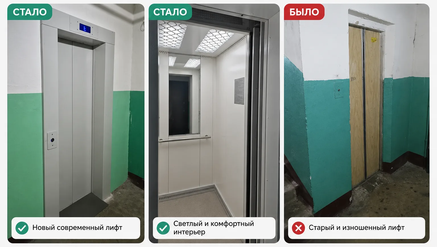Комфорт и безопасность жилья - это то, что напрямую определяет качество жизни людей.

◉ Капремонт: З