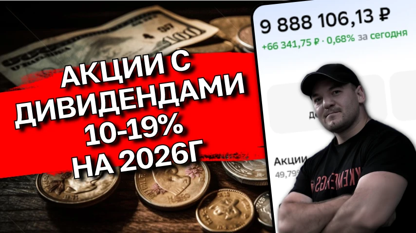 💰Дивидендные акции 2026: Полный список доходности от 10% до 19%❗️

Сейчас заработать на росте котир