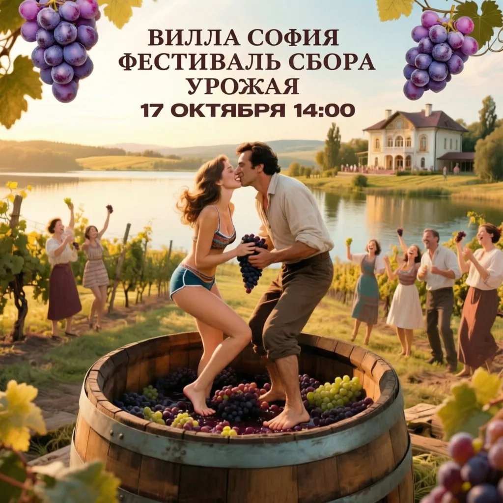ФЕСТИВАЛЬ СБОРА УРОЖАЯ 🍇