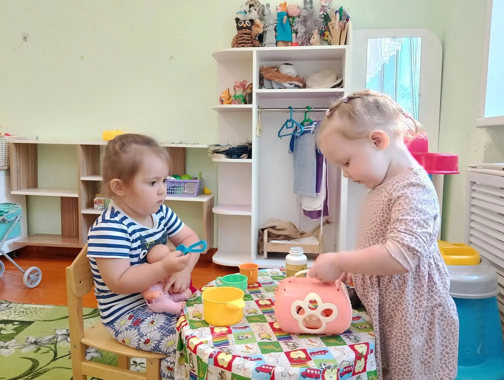 🧸 Как играют наши самые маленькие воспитанники?