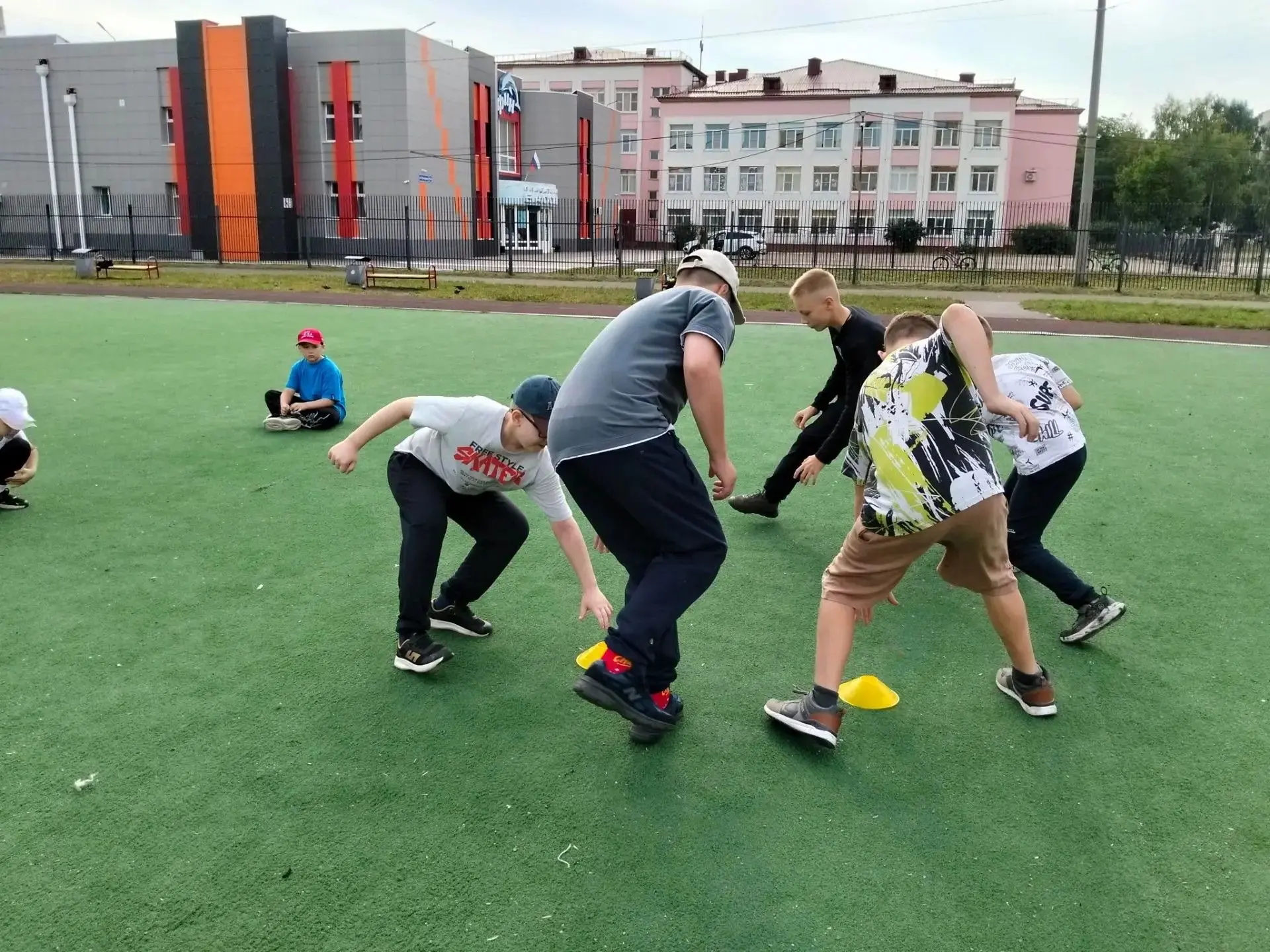 Спорт💪, игры⛹ и первые шаги в единоборствах🥋!