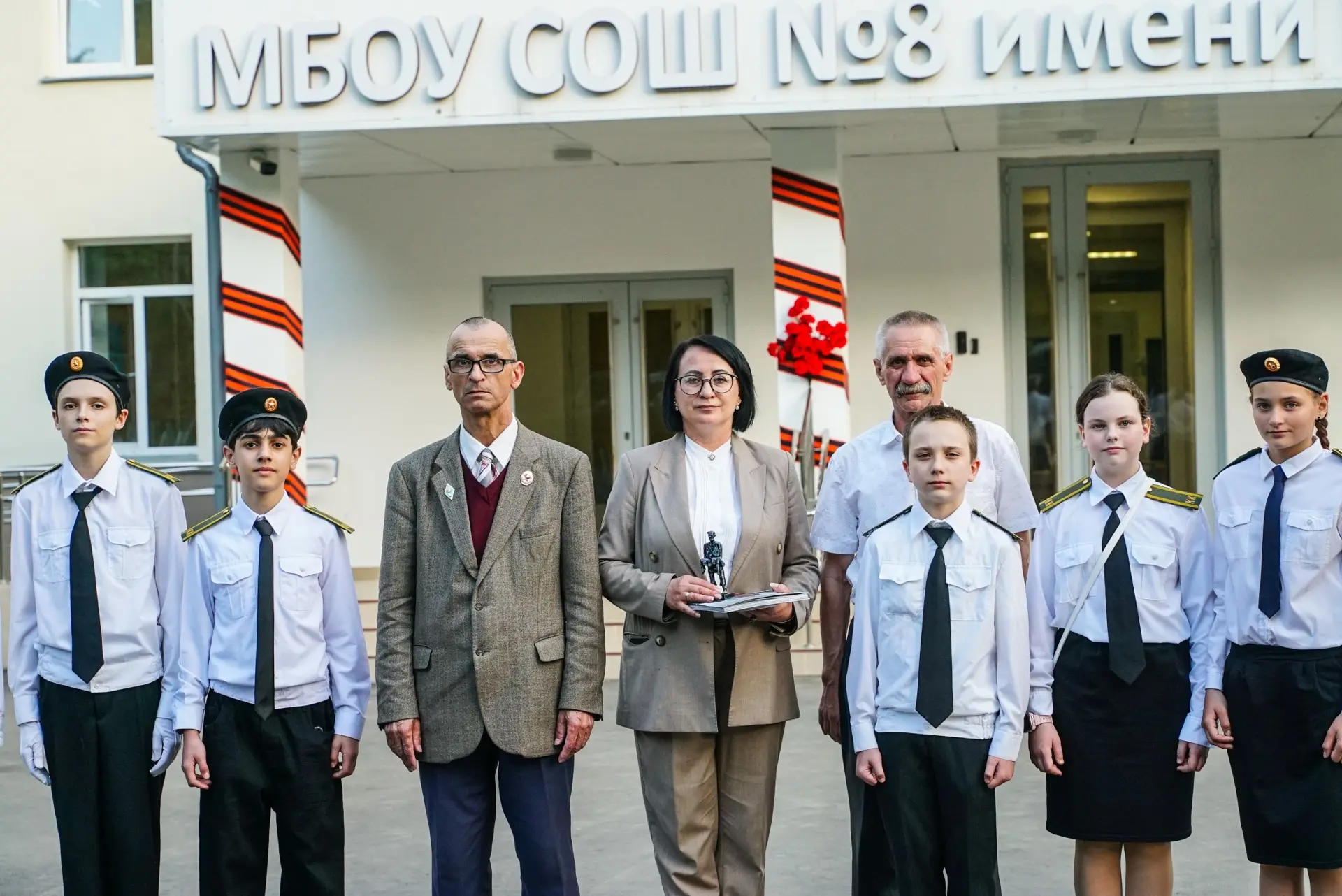 В школьном музее Химок открыли новую экспозицию  Музей «Война-поиск-память» школы №8 имени Матвеева 