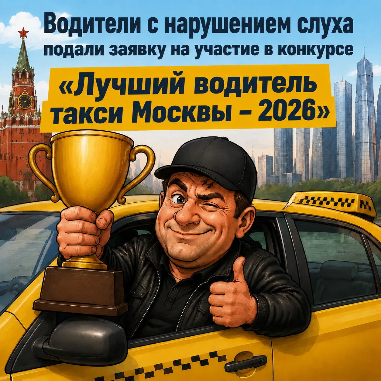 🚕🏆 Свыше 280 заявок поступило на участие в конкурсе «Лучший водитель такси Москвы – 2...