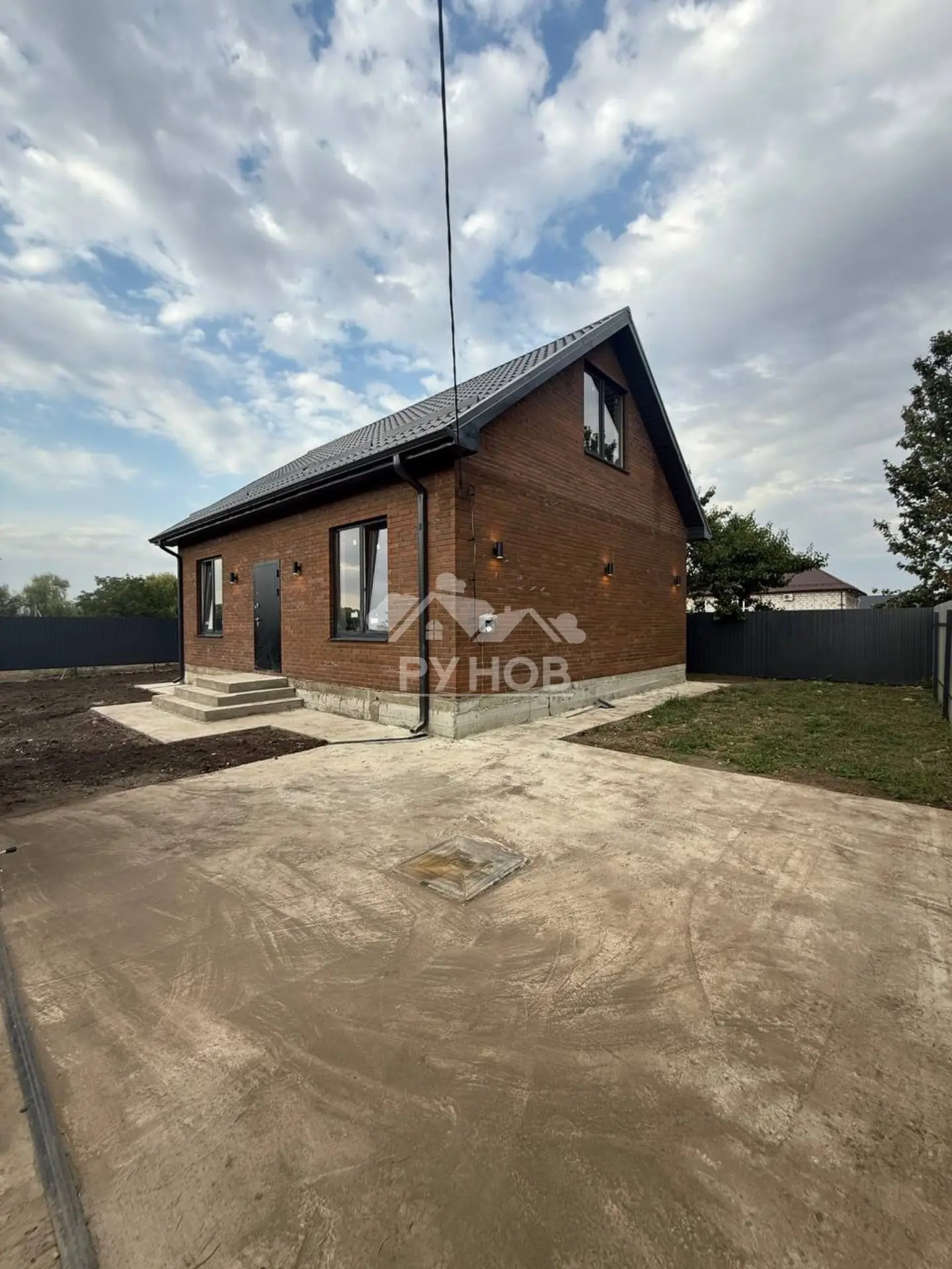 ✔️село Красносельское  
🏠 Дом 130 м2 (2 спальни, кухня-гостиная, санузел) + мансарда 
✅Участок 4,7 