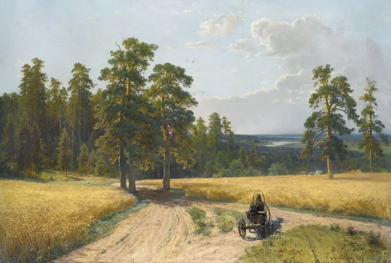 "На опушке соснового леса"
1897 г. 
Иван Иванович Шишкин
Частная коллекция, Великобритания.

@pic_hi