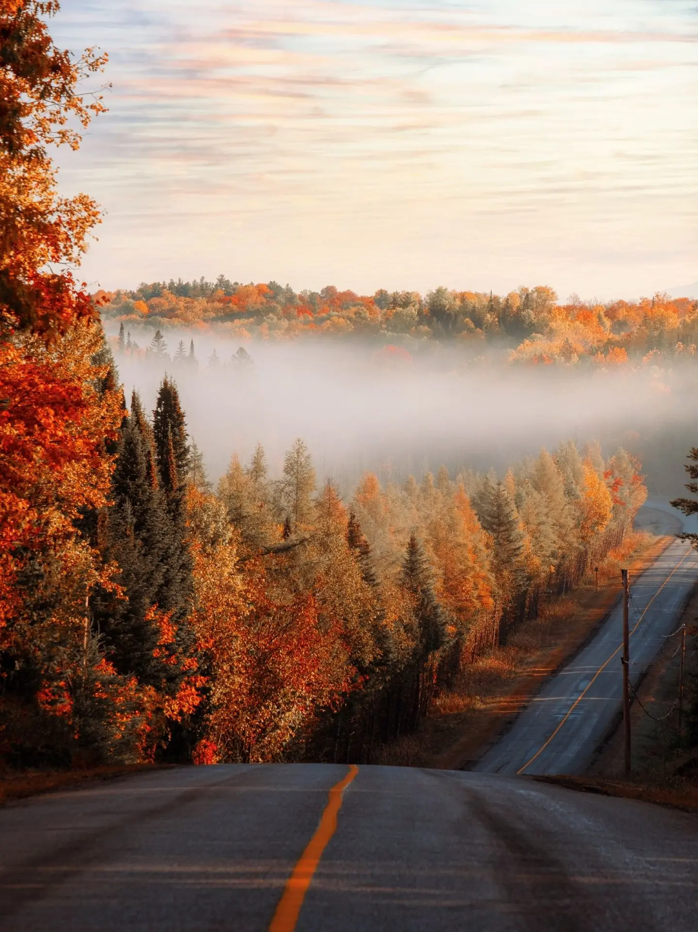 Осенние дороги. 🍂🍂🍂 Какое фото нравится вам больше 1,2,3... 7?