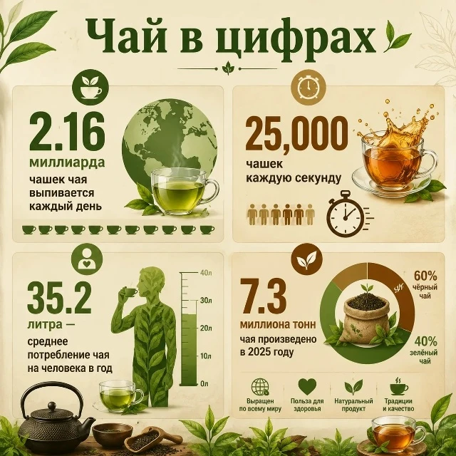 ☕Самый уютный праздник в году — День чая!