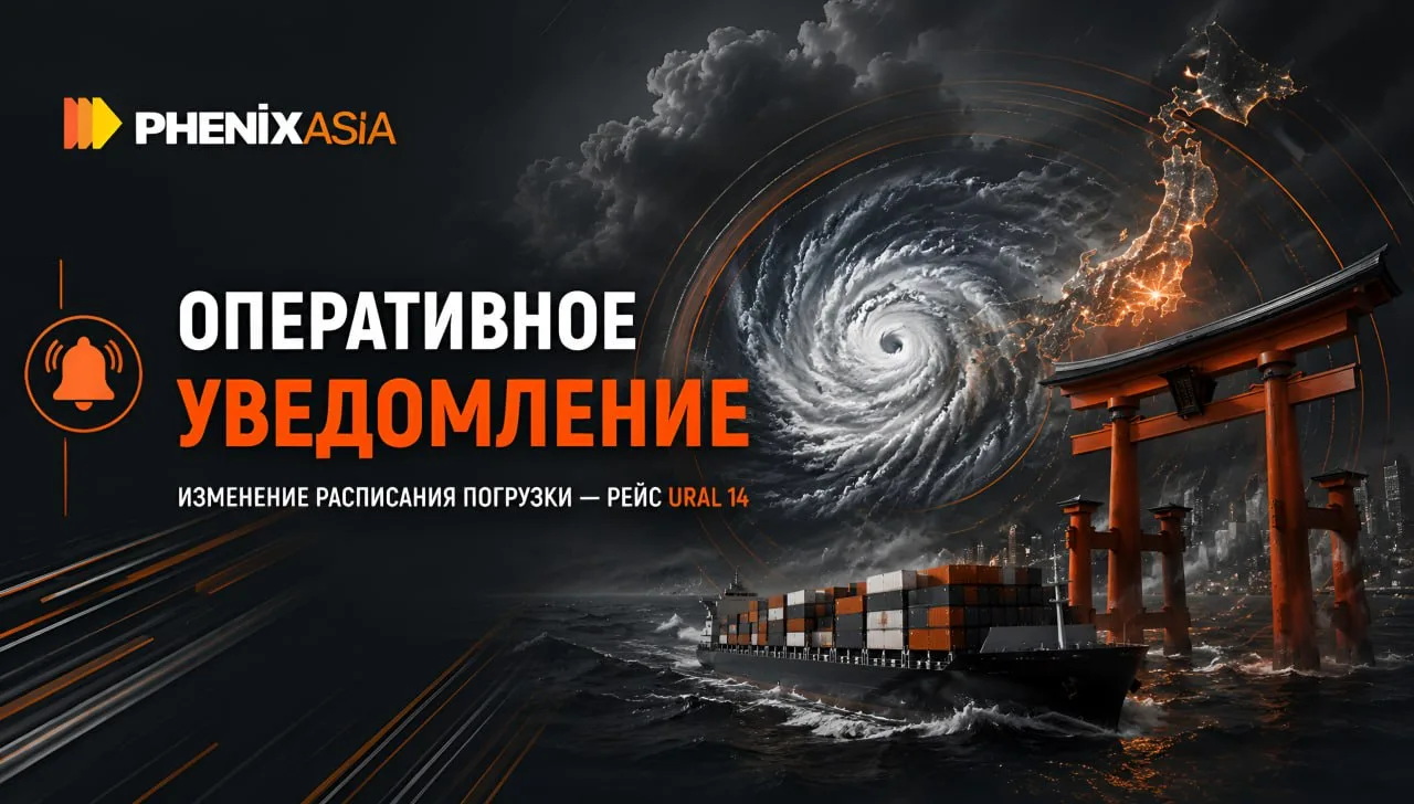 ⏩️ ОПЕРАТИВНОЕ УВЕДОМЛЕНИЕ | Изменение расписания погрузки — рейс URAL 14

Над Тихоокеанским побереж