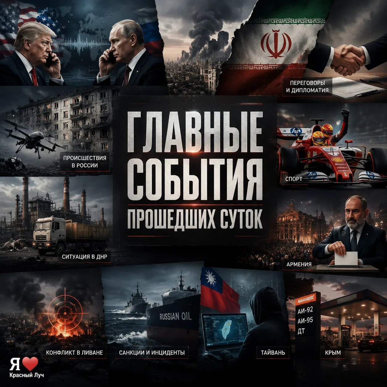 Главные события прошедших суток (дайджест)

▪️Политика и переговоры: Состоялся телефонный разговор П
