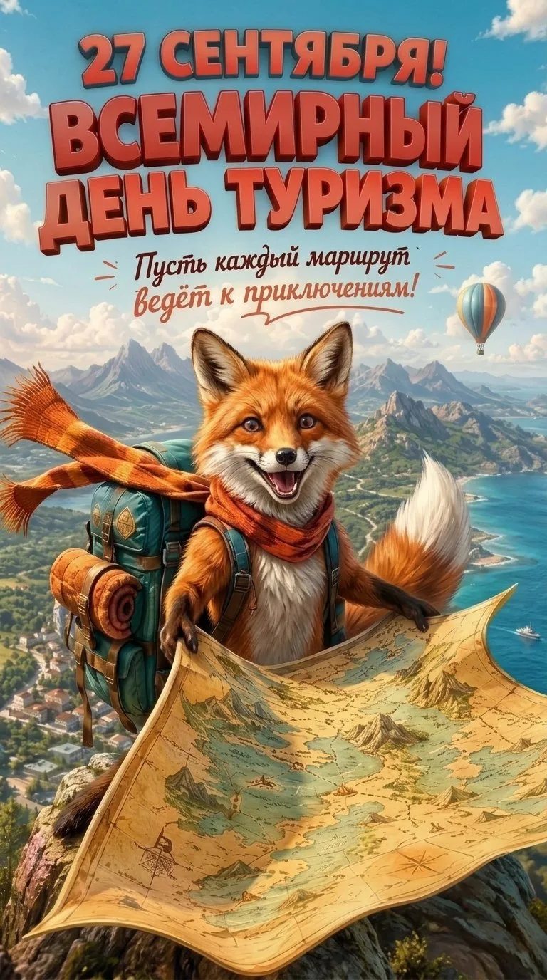 С Днём туризма! 🎉