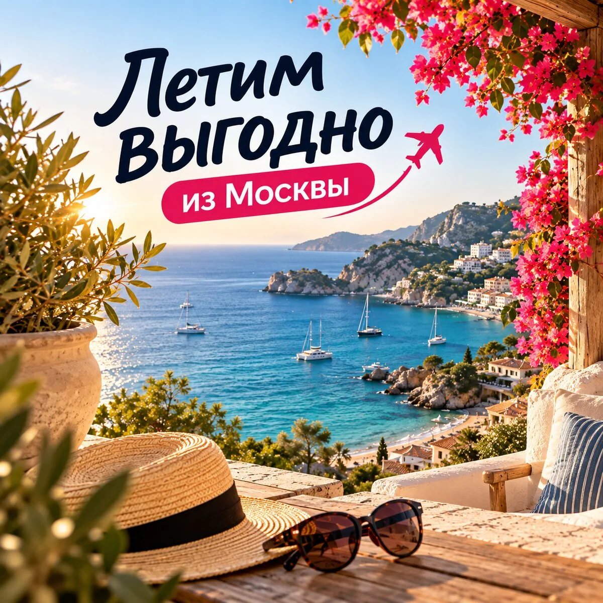 Выгодные авиабилеты и туры из Москвы