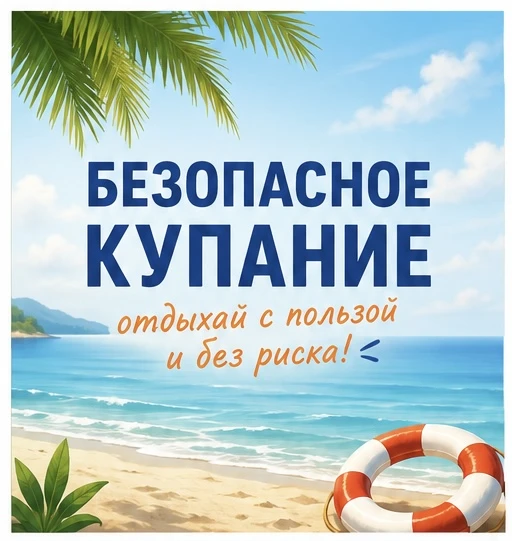 ☀️ Выходные - лучшее время для встреч у воды! Но чтобы отдых запомнился только радостью...