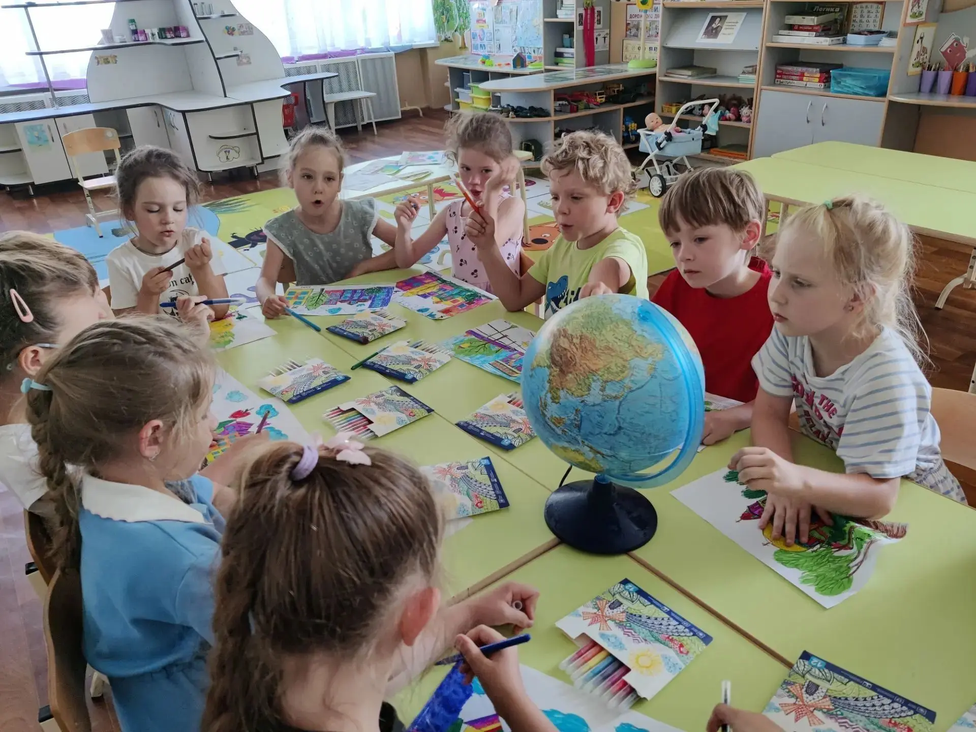 ✨ Неделя «Мой любимый город» в 6 группе: путешествие по Омску!  
На этой неделе наша группа преврати