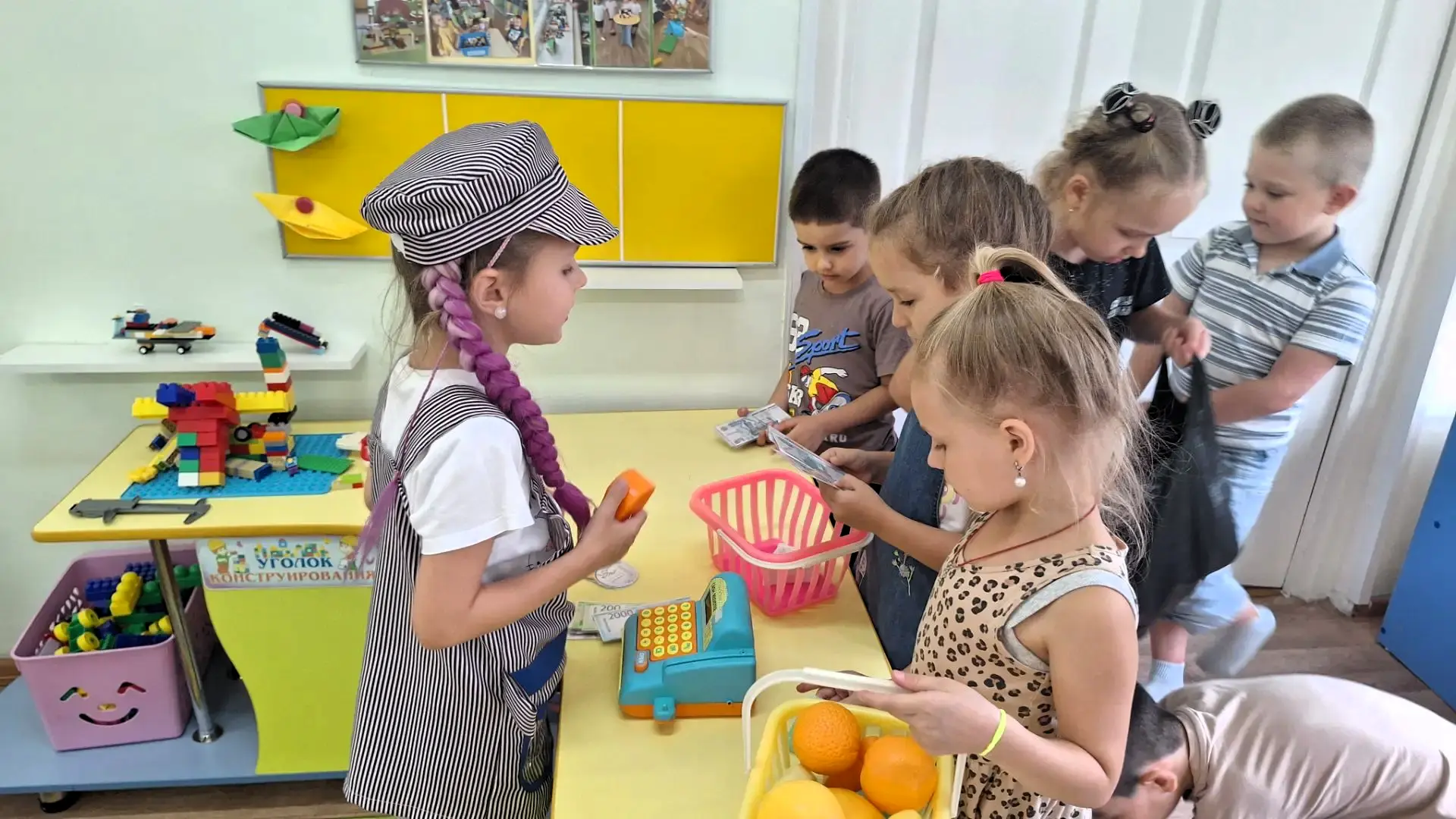 🧾 Игра в супермаркет — не просто забава. Это первый шаг к финансовой грамотности! Дети...
