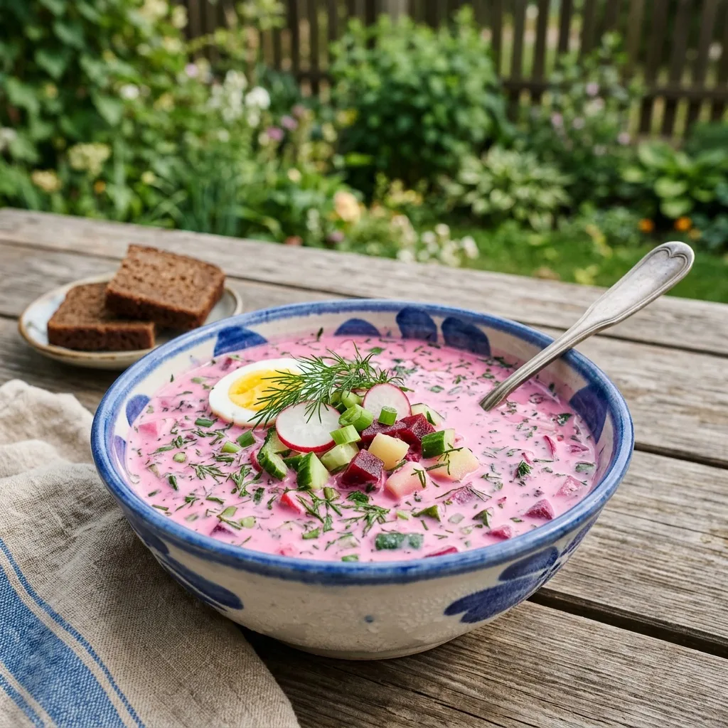 🥣 Лето — время холодных супов! Рецепт от шефа
У каждого сезона есть свои вкусы. Летом на первый пла