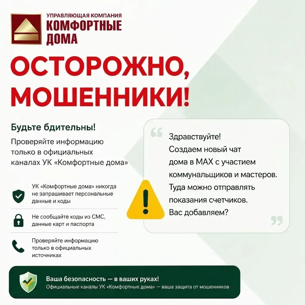 👋 Уважаемые жители, добрый день!