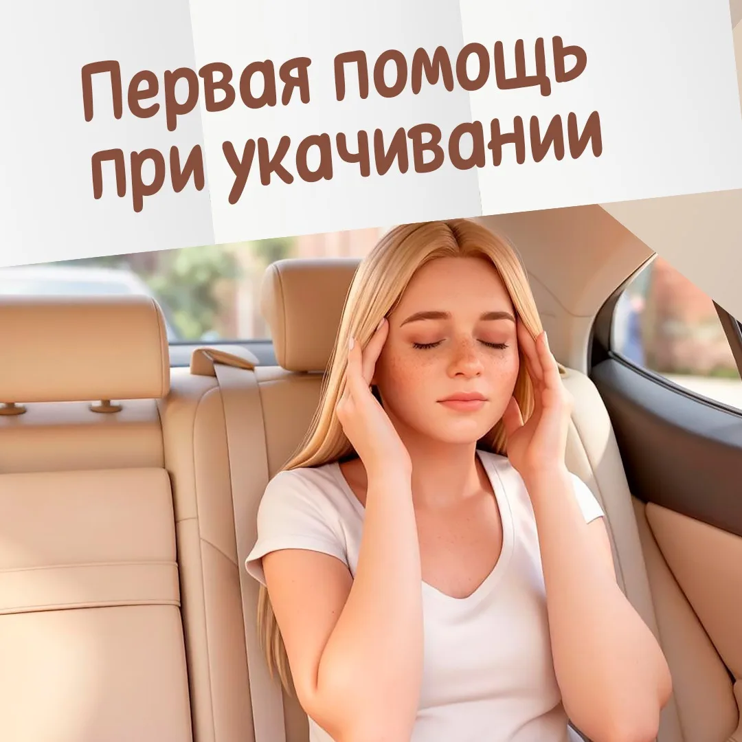 Укачало в машине? 🤢

Без паники. Главное — соблюсти несколько простых правил, и самочувствие стабил